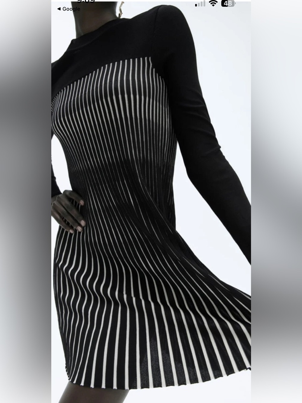 New Zara midi dress